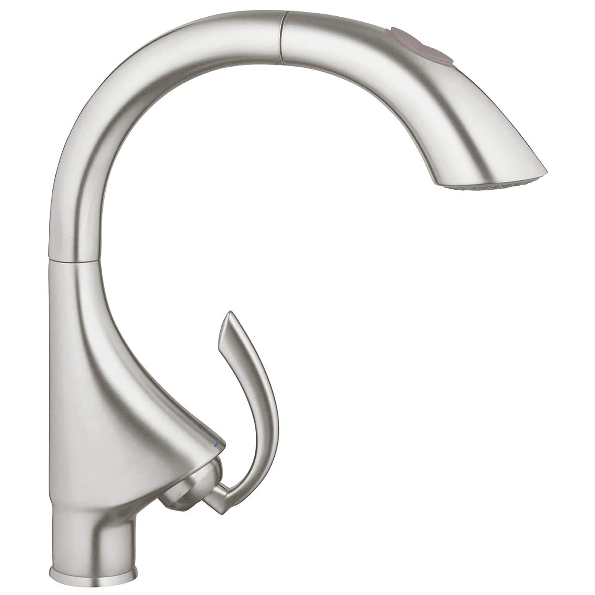 Single-Handle Pull Down Kitchen Faucet Dual Spray 1.75 GPM